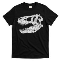 T Rex Skull Tyrannosaurus Rex Dinosaur Fossil T-Shirt