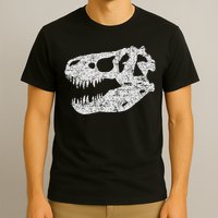 T Rex Skull Tyrannosaurus Rex Dinosaur Fossil T-Shirt