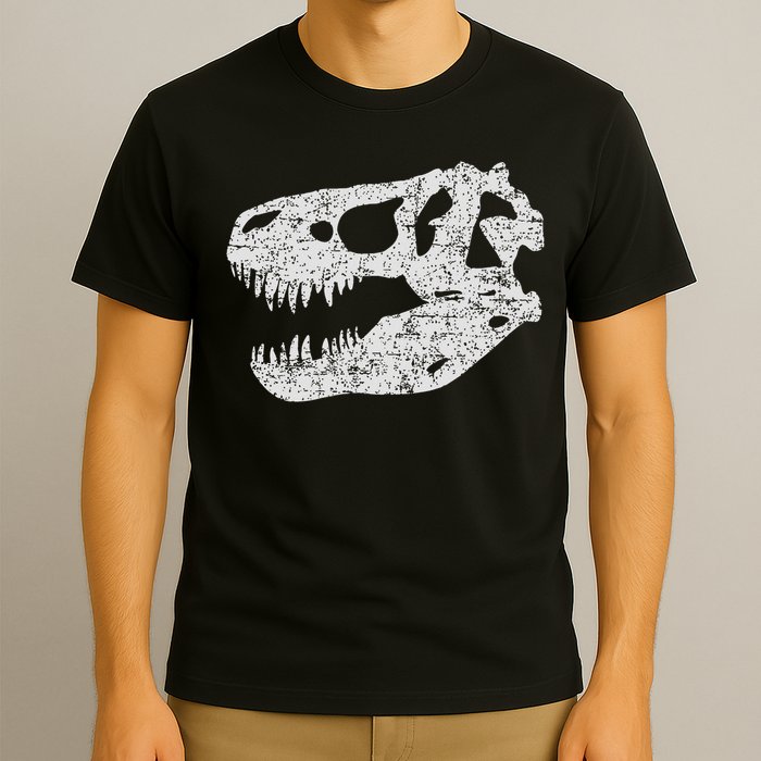 T Rex Skull Tyrannosaurus Rex Dinosaur Fossil T-Shirt
