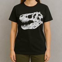T Rex Skull Tyrannosaurus Rex Dinosaur Fossil T-Shirt
