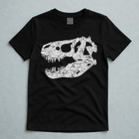 T Rex Skull Tyrannosaurus Rex Dinosaur Fossil T-Shirt