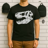 T Rex Skull Tyrannosaurus Rex Dinosaur Fossil T-Shirt