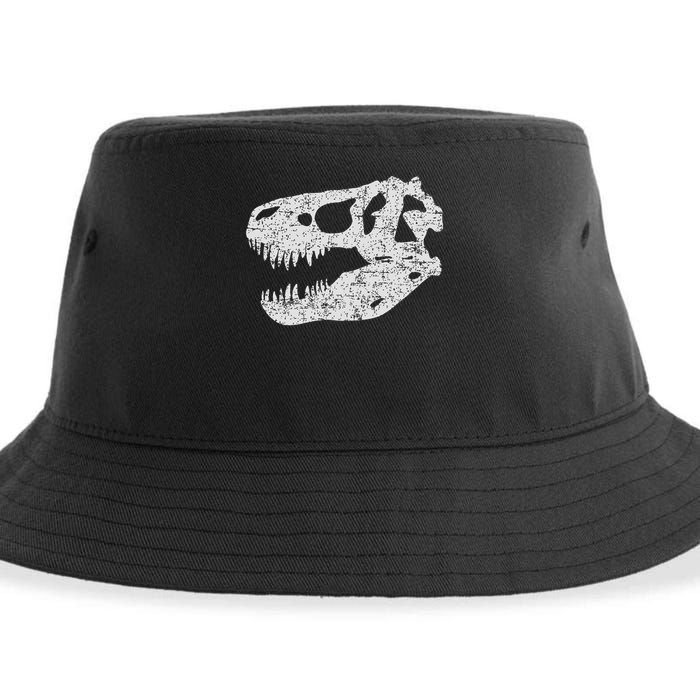 T Rex Skull Tyrannosaurus Rex Dinosaur Fossil Sustainable Bucket Hat
