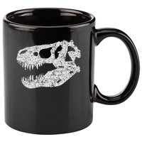 T Rex Skull Tyrannosaurus Rex Dinosaur Fossil 11oz C Handle Ceramic Mug