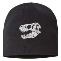 T Rex Skull Tyrannosaurus Rex Dinosaur Fossil Sustainable Beanie