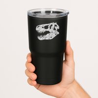 T Rex Skull Tyrannosaurus Rex Dinosaur Fossil Tumbler