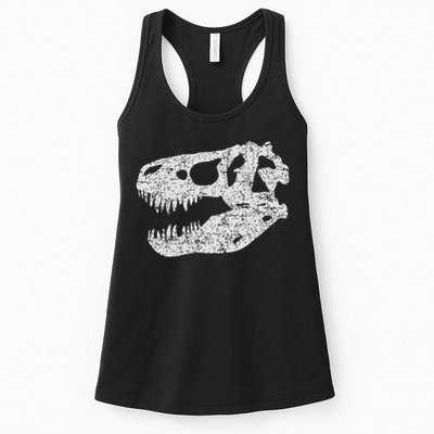 T Rex Skull Tyrannosaurus Rex Dinosaur Fossil Womens Tank Top