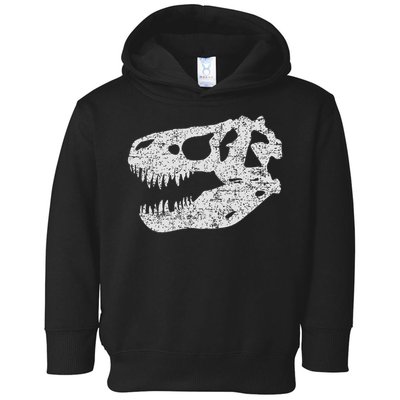 T Rex Skull Tyrannosaurus Rex Dinosaur Fossil Toddler Hoodie