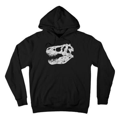 T Rex Skull Tyrannosaurus Rex Dinosaur Fossil Tall Hoodie
