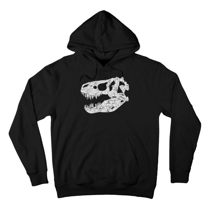 T Rex Skull Tyrannosaurus Rex Dinosaur Fossil Tall Hoodie