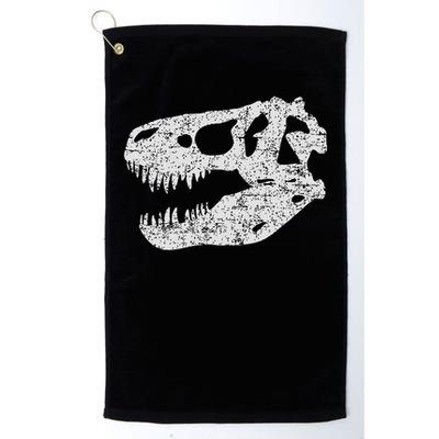 T Rex Skull Tyrannosaurus Rex Dinosaur Fossil Golf Towel