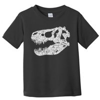 T Rex Skull Tyrannosaurus Rex Dinosaur Fossil Toddler T-Shirt