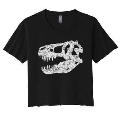 T Rex Skull Tyrannosaurus Rex Dinosaur Fossil Crop Top