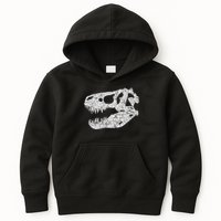 T Rex Skull Tyrannosaurus Rex Dinosaur Fossil Kids Hoodie
