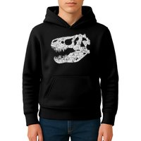 T Rex Skull Tyrannosaurus Rex Dinosaur Fossil Kids Hoodie