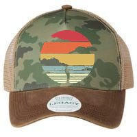 Trumpet Retro Style For Trumpet Player Legacy Tie Dye Trucker Hat