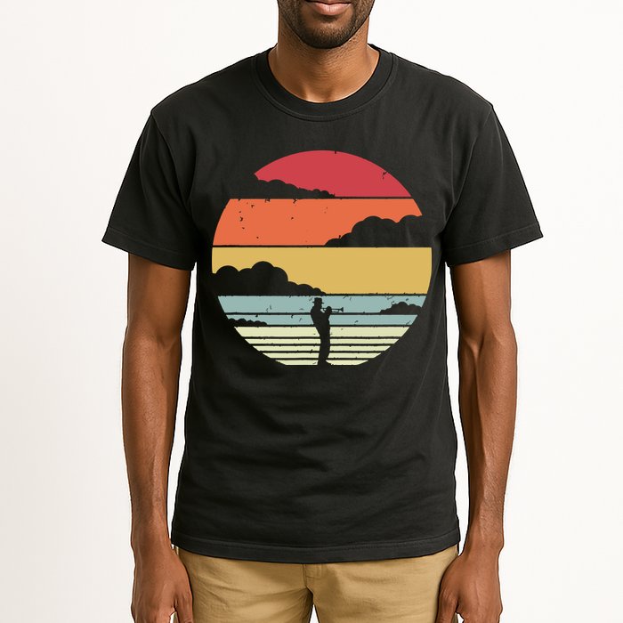 Trumpet Retro Style For Trumpet Player Tall T-Shirt
