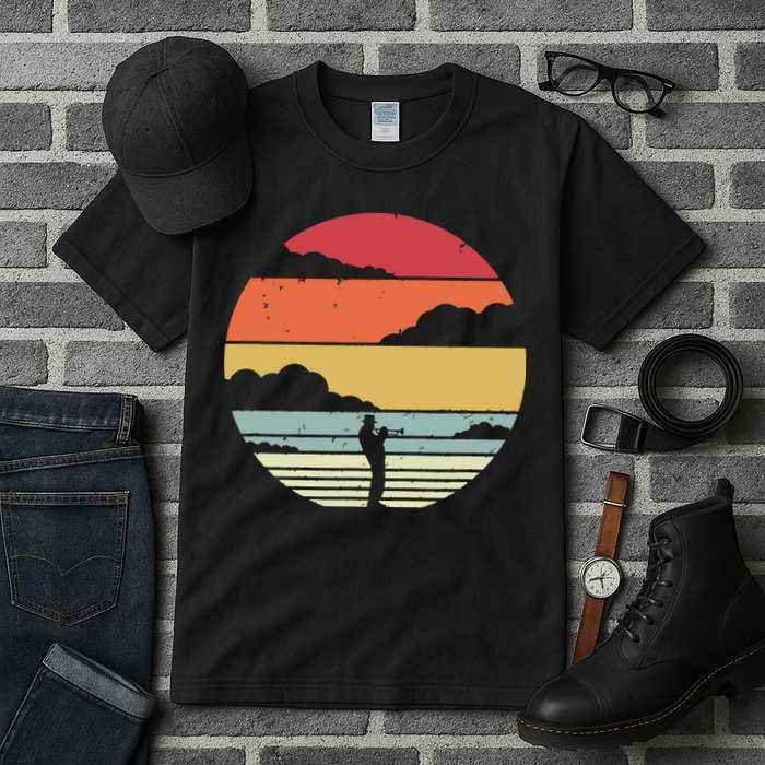 Trumpet Retro Style For Trumpet Player Tall T-Shirt