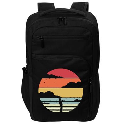 Trumpet Retro Style For Trumpet Player Impact Tech Backpack