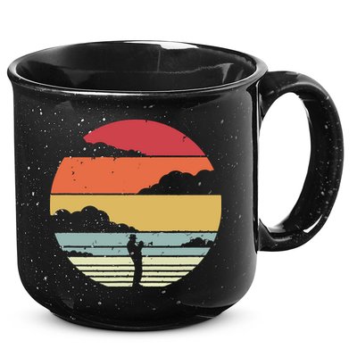Trumpet Retro Style For Trumpet Player 15oz Campfire Ceramic Mug
