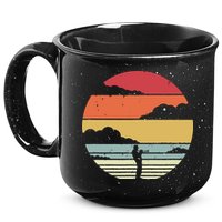 Trumpet Retro Style For Trumpet Player 15oz Campfire Ceramic Mug