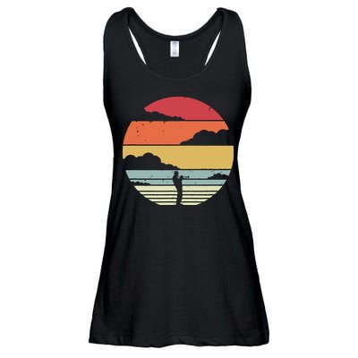 Trumpet Retro Style For Trumpet Player Ladies Essential Flowy Tank