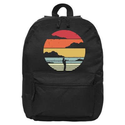Trumpet Retro Style For Trumpet Player 16 in Basic Backpack
