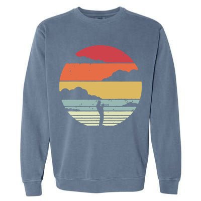 Trumpet Retro Style For Trumpet Player Garment-Dyed Sweatshirt