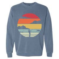 Trumpet Retro Style For Trumpet Player Garment-Dyed Sweatshirt