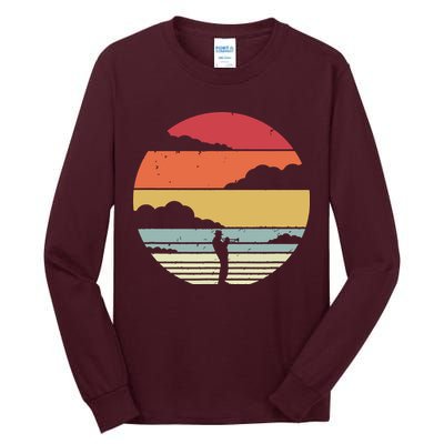 Trumpet Retro Style For Trumpet Player Tall Long Sleeve T-Shirt