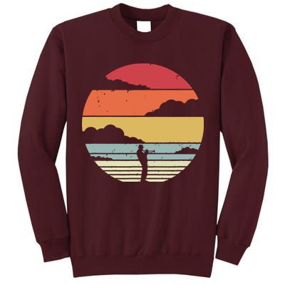 Trumpet Retro Style For Trumpet Player Tall Sweatshirt
