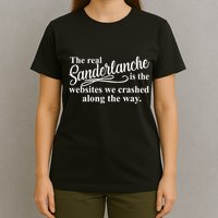 The Real Sanderlanche Is The Websites We Crashed Along The Way T-Shirt