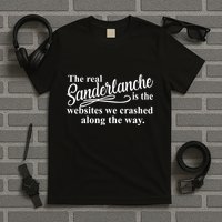 The Real Sanderlanche Is The Websites We Crashed Along The Way T-Shirt