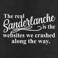 The Real Sanderlanche Is The Websites We Crashed Along The Way Knit Cap Winter Beanie