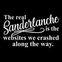 The Real Sanderlanche Is The Websites We Crashed Along The Way Cropped Pullover Crew