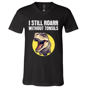 Tonsil Removal Surgery Get Well V-Neck T-Shirt