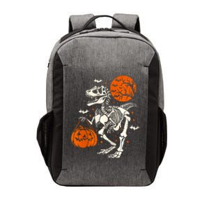 T Rex Skeleton Halloween Dinosaur Spooky Costume 2024 Zip Hoodie Vector Backpack