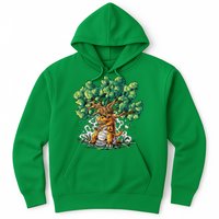 T Rex Smoking Joint Under A Tree Hoodie