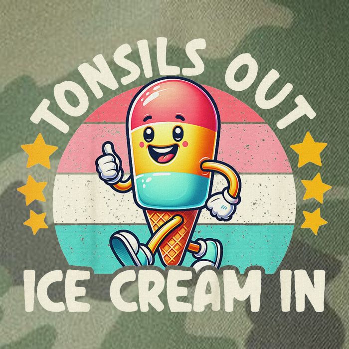 Tonsil Removal & Tonsillectomy Recovery Tonsils Out Legacy Tie Dye Trucker Hat
