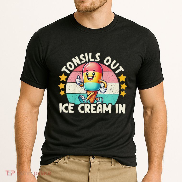 Tonsil Removal & Tonsillectomy Recovery Tonsils Out Performance Shirt