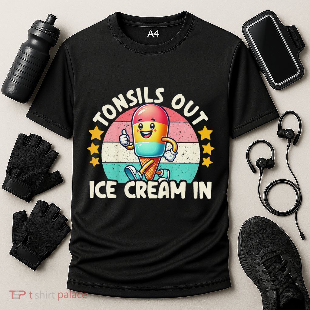 Tonsil Removal & Tonsillectomy Recovery Tonsils Out Performance Shirt