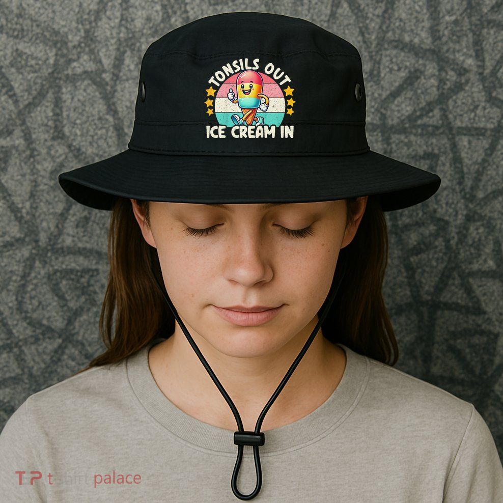 Tonsil Removal & Tonsillectomy Recovery Tonsils Out Bucket Hat