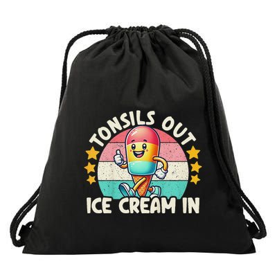 Tonsil Removal & Tonsillectomy Recovery Tonsils Out Drawstring Bag