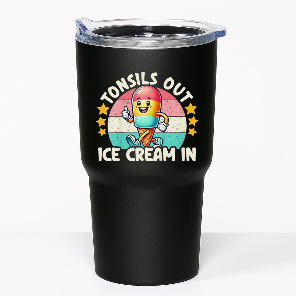 Tonsil Removal & Tonsillectomy Recovery Tonsils Out Tumbler