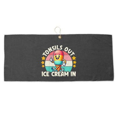 Tonsil Removal & Tonsillectomy Recovery Tonsils Out Large Microfiber Waffle Golf Towel