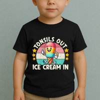 Tonsil Removal & Tonsillectomy Recovery Tonsils Out Toddler T-Shirt