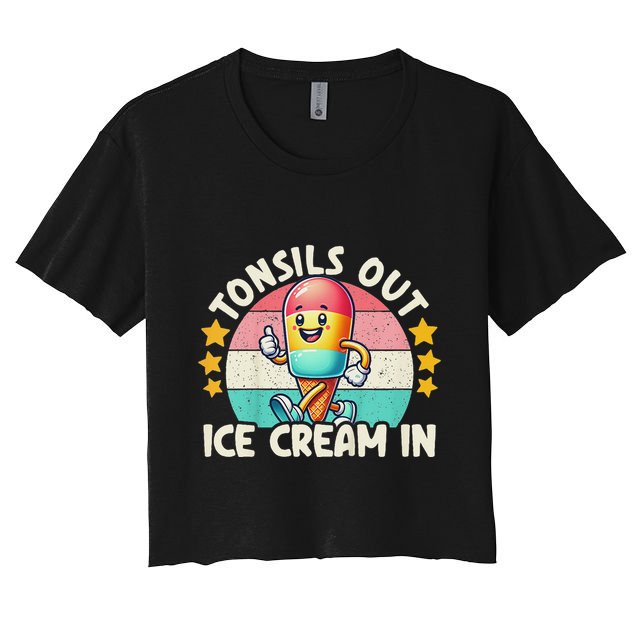 Tonsil Removal & Tonsillectomy Recovery Tonsils Out Crop Top