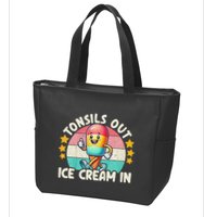 Tonsil Removal & Tonsillectomy Recovery Tonsils Out Zip Tote Bag