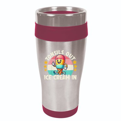 Tonsil Removal & Tonsillectomy Recovery Tonsils Out 16oz Travel Tumbler