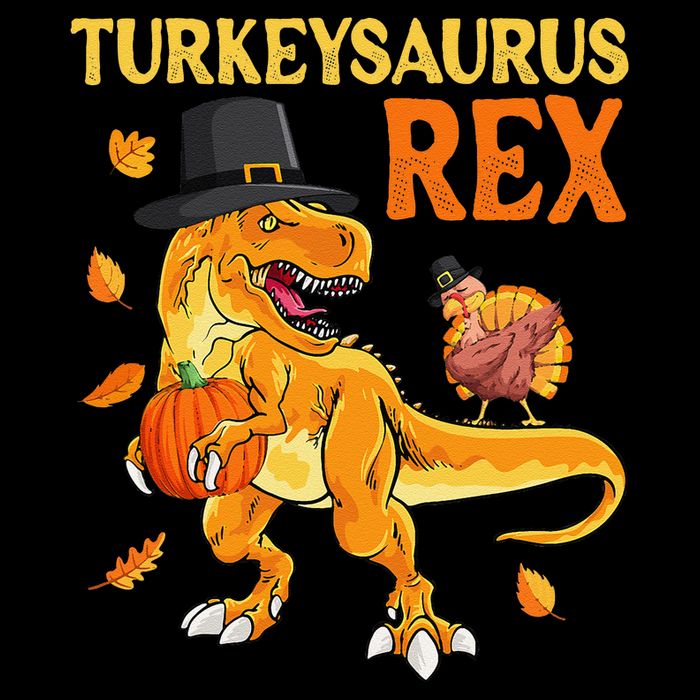 Turkeysaurus Rex Turkey Dab Dinothanksgiving 16 in Basic Backpack